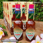 Sauce TABASCO CHILI GARLIC PEPPER mellow heat & savoury flavour 60ml